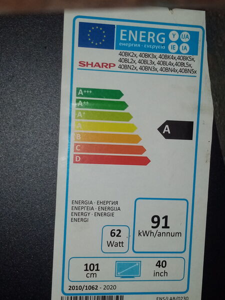 Android Smart TV LED 4K (ecran spart) Sharp Aquos + telecom